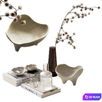 Decorative set 41 3D Model Corona