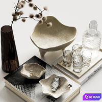 Decorative set 41 3D Model Corona